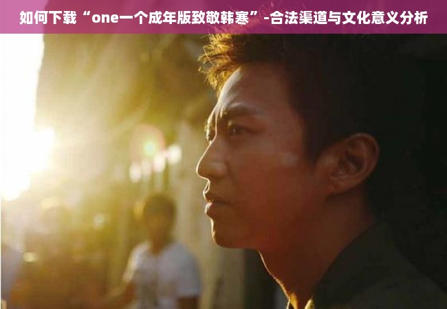 如何下载“one一个成年版致敬韩寒”-合法渠道与文化意义分析