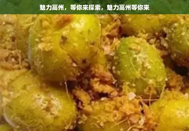 魅力高州，等你来探索，魅力高州等你来