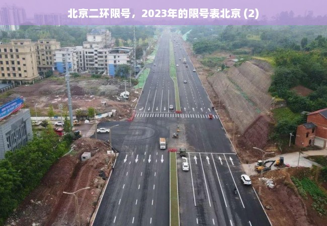 北京二环限号，2023年的限号表北京 (2)