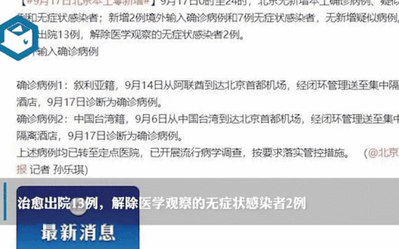 北京新增2例确诊-一人为6岁男童、北京新增2例 1人为儿童，31省新增确诊13例,患者都是境外输入案例吗-_3 (2)