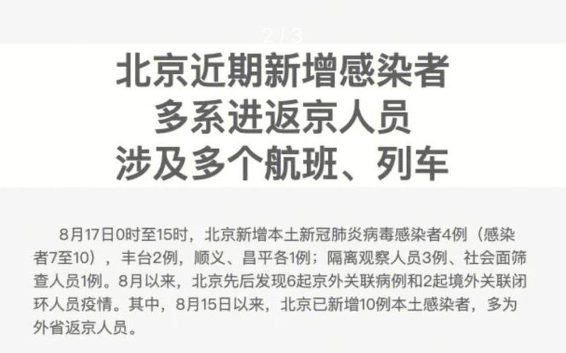 北京新增1例本土感染者,已判定密接259人!_1，北京国际会展中心疫情-北京国际会展中心2021时间表