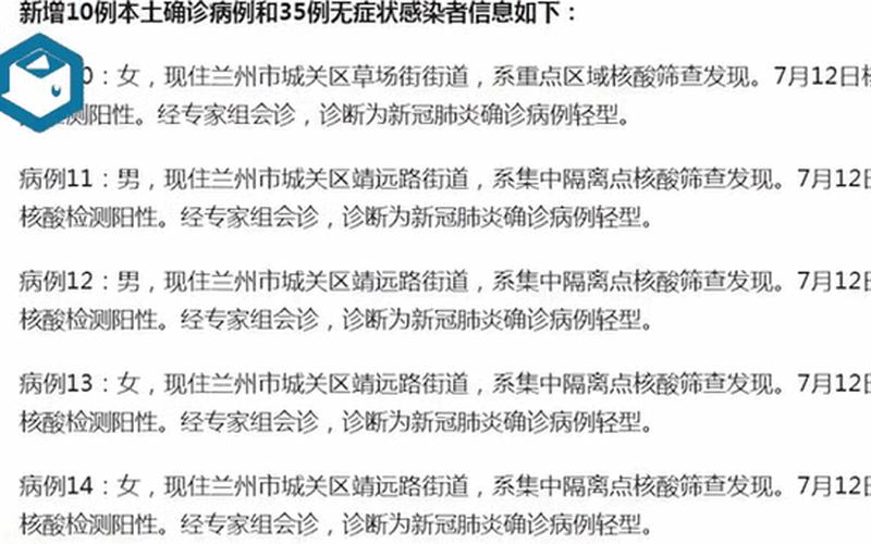 11月8日0—24时甘肃新增10例确诊+136例无症状_1，2022年11月7日12时至24时青岛市新增10例无症状感染者、1例确诊病例 (2)