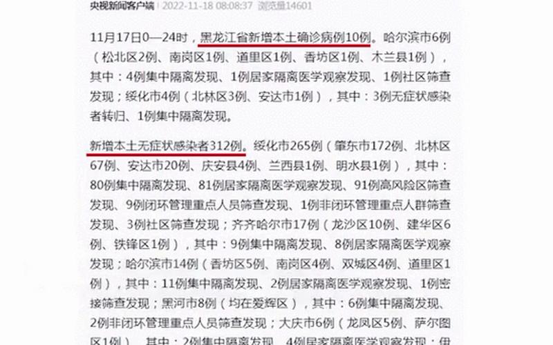 11月29日黑龙江省新增本土确诊病例52例+无症状感染者655例详情_1 (2)，11月25日甘肃新增5例确诊+712例无症状感染者