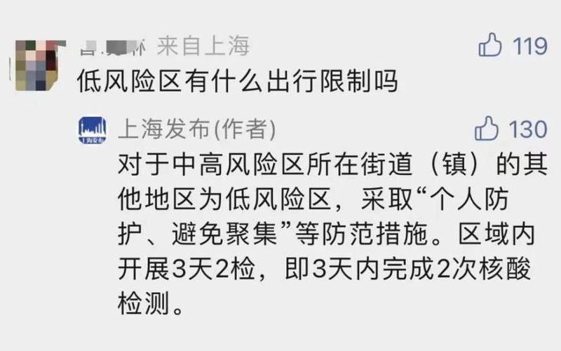 上海隔离政策 (2)，上海是中风险还是低风险