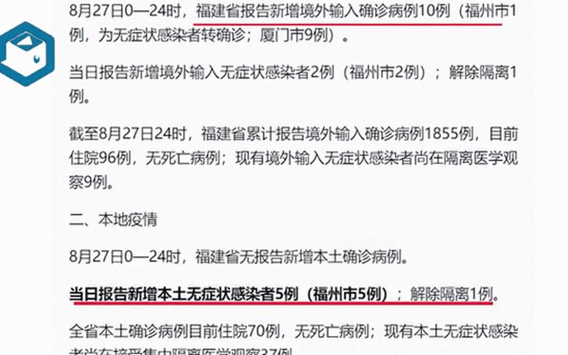 10月9日福建新增本土确诊病例5例福建现有本土确诊病例，北京昨日新增22例本土确诊