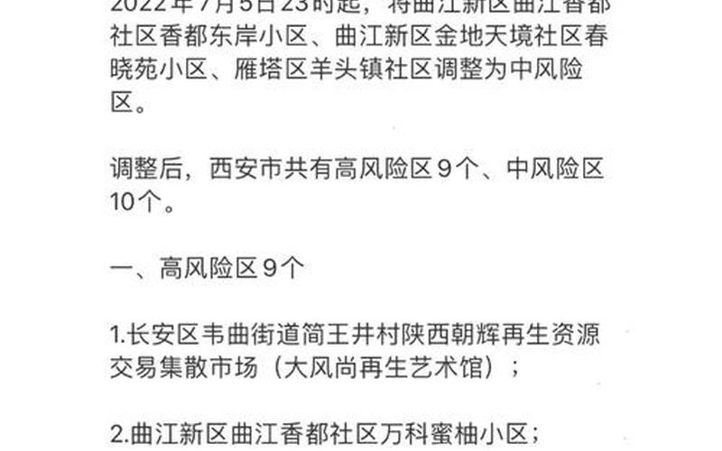 11月13日23时起西安高风险区有调整西安属于高风险区_3，西安疫情到底有多严重-_4